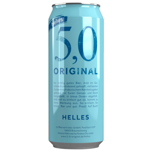 5,0 Helles Dose