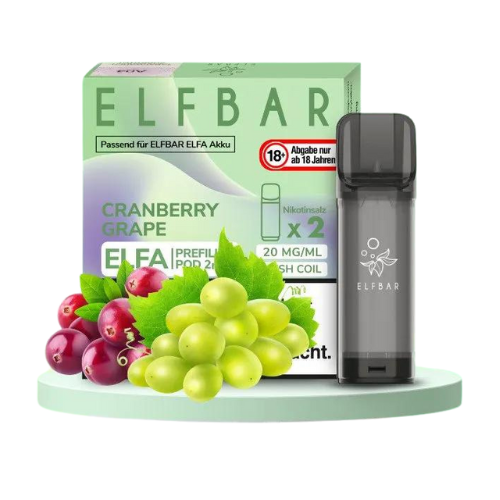 Elfa Elfbar Cranberry Grape