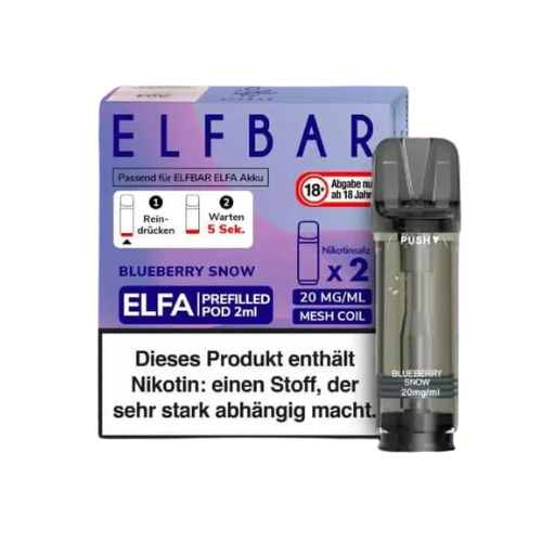 Elfa Elfbar Blueberry Snoow