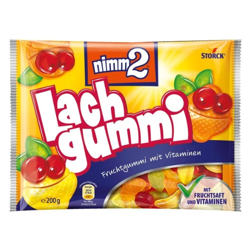 nimm 2 Lachgummi