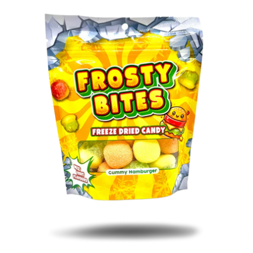 Frosty Bites Freeze Dried Candy Gummy Hamburger