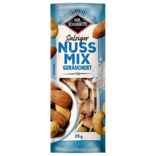 Mr. Knabbits Salziger Nuss Mix geräuchert