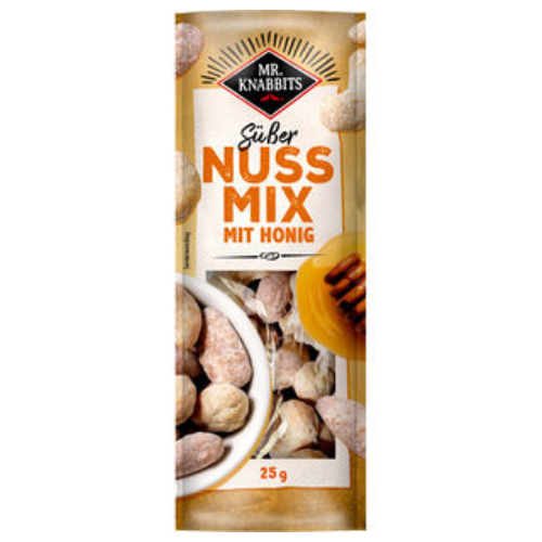 Mr. Knabbits Nuss Mix mit Honig