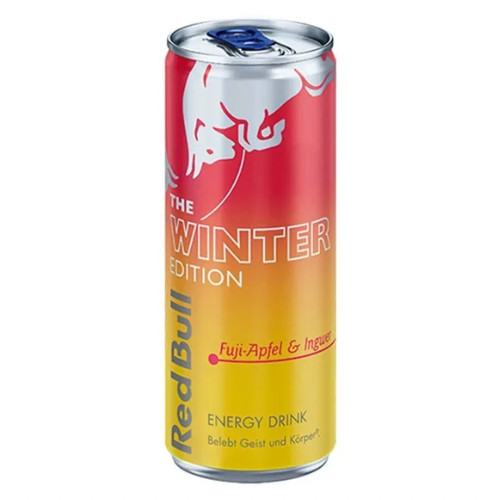 Red Bull Winter Edition Fuji-Apfel Ingwer