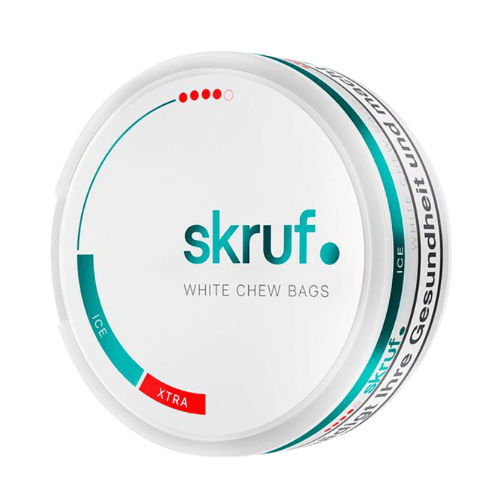 Skruf Ice White Chew Bags 4 XTRA
